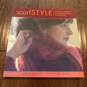 Scarf Style Knitting & Crochet pattern book by Pam Allen